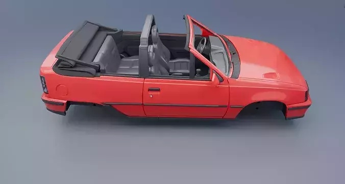 Chevrolet Kadett GSI 1994 - Cabriolet 3D print model 4