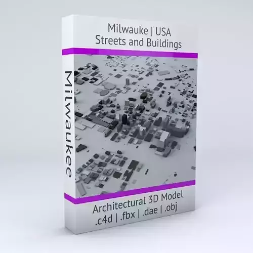 Milwaukee Streets and Buildings