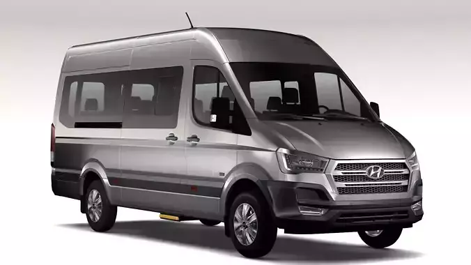 Hyundai H350 Minibus 2017 3D model