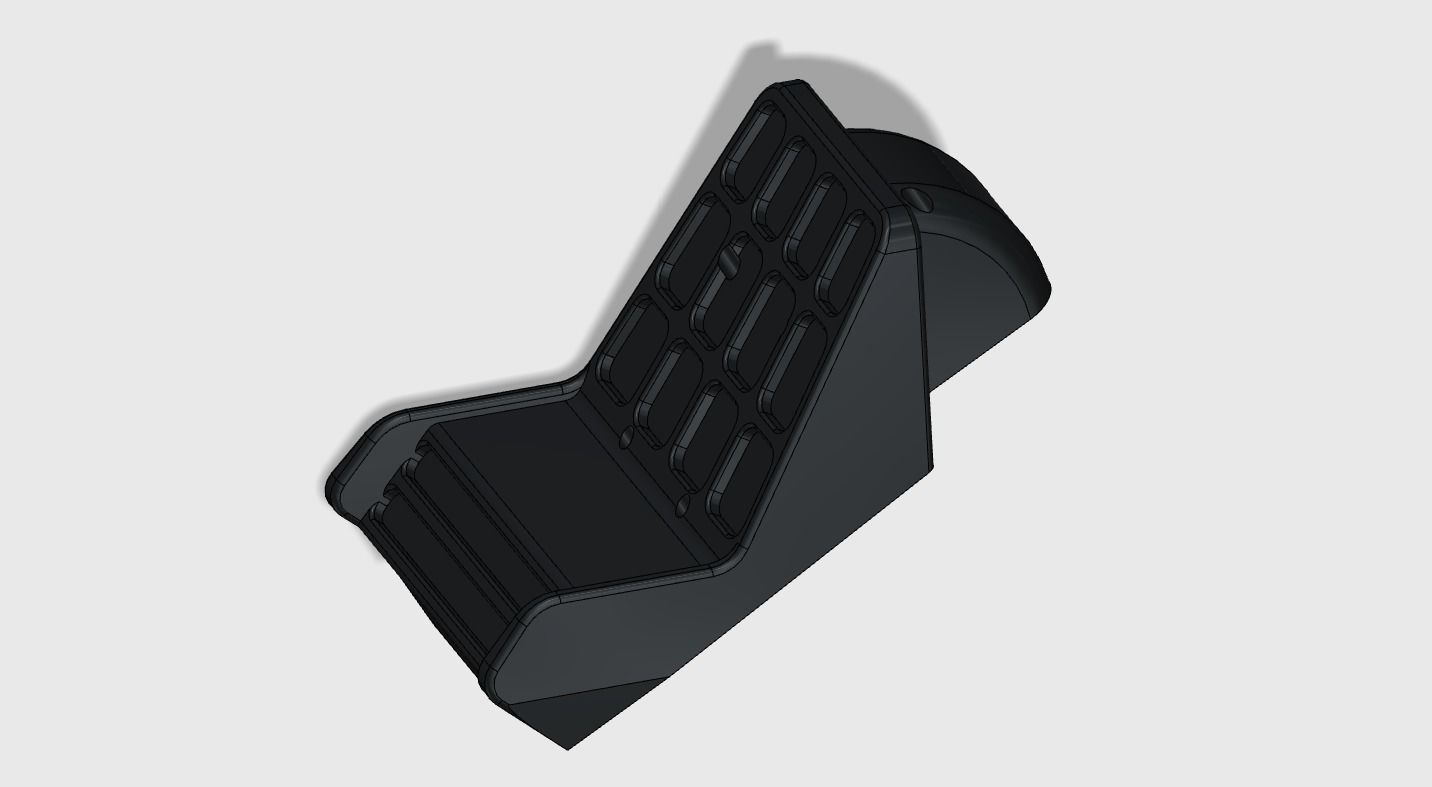 Saitek Rudder Pedals to Cessna Conversion 3D print model_9