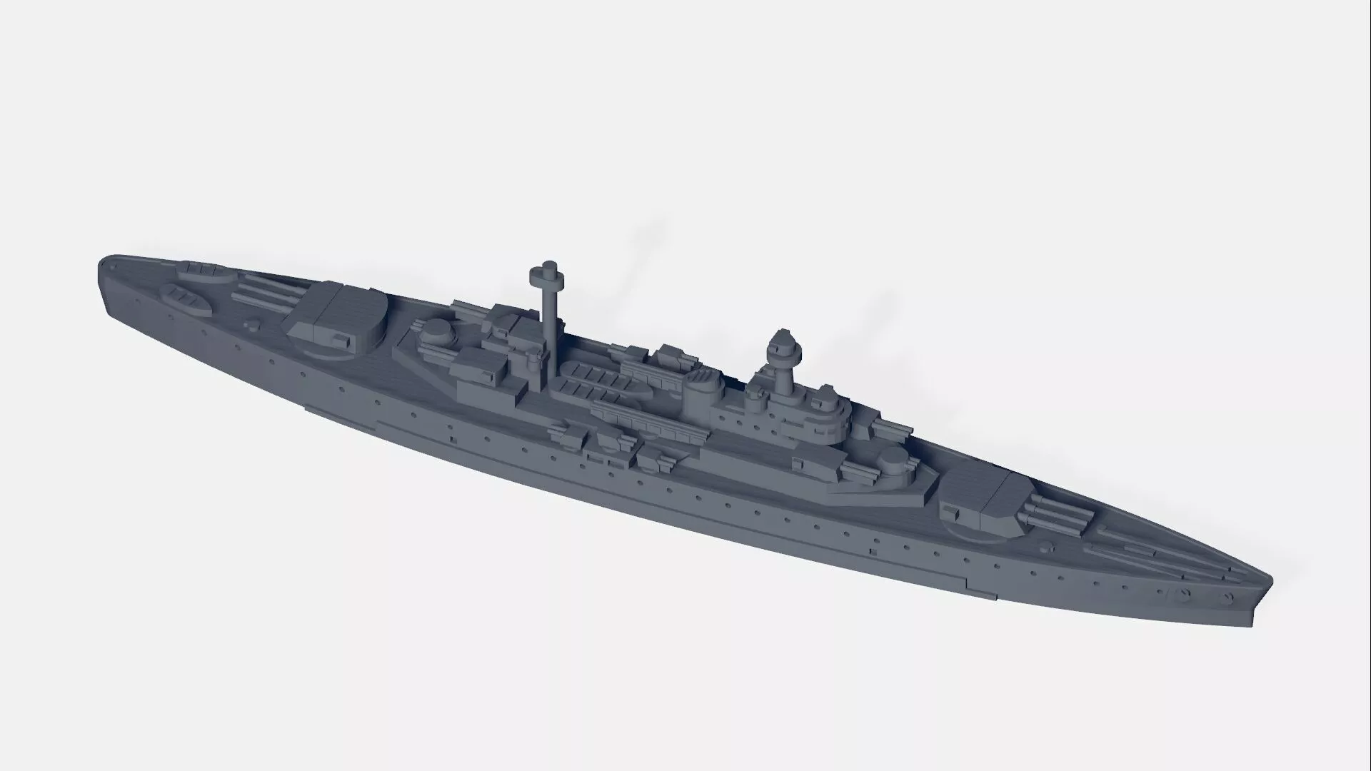 Project 770 Battleship 3D print model