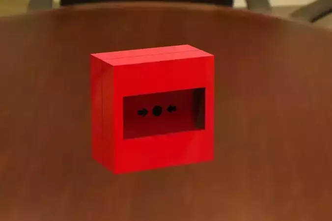 Fire Alarm 3D model 3D model