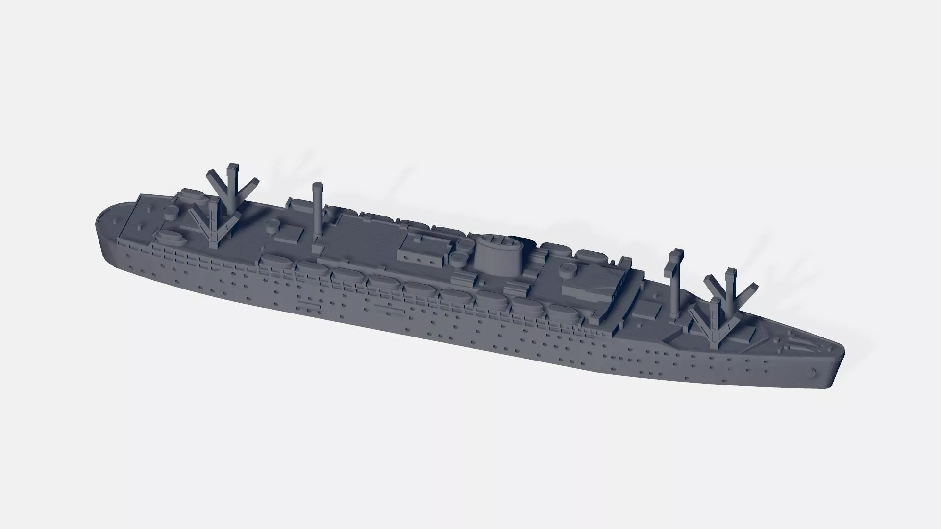 MV Oceania 3D print model