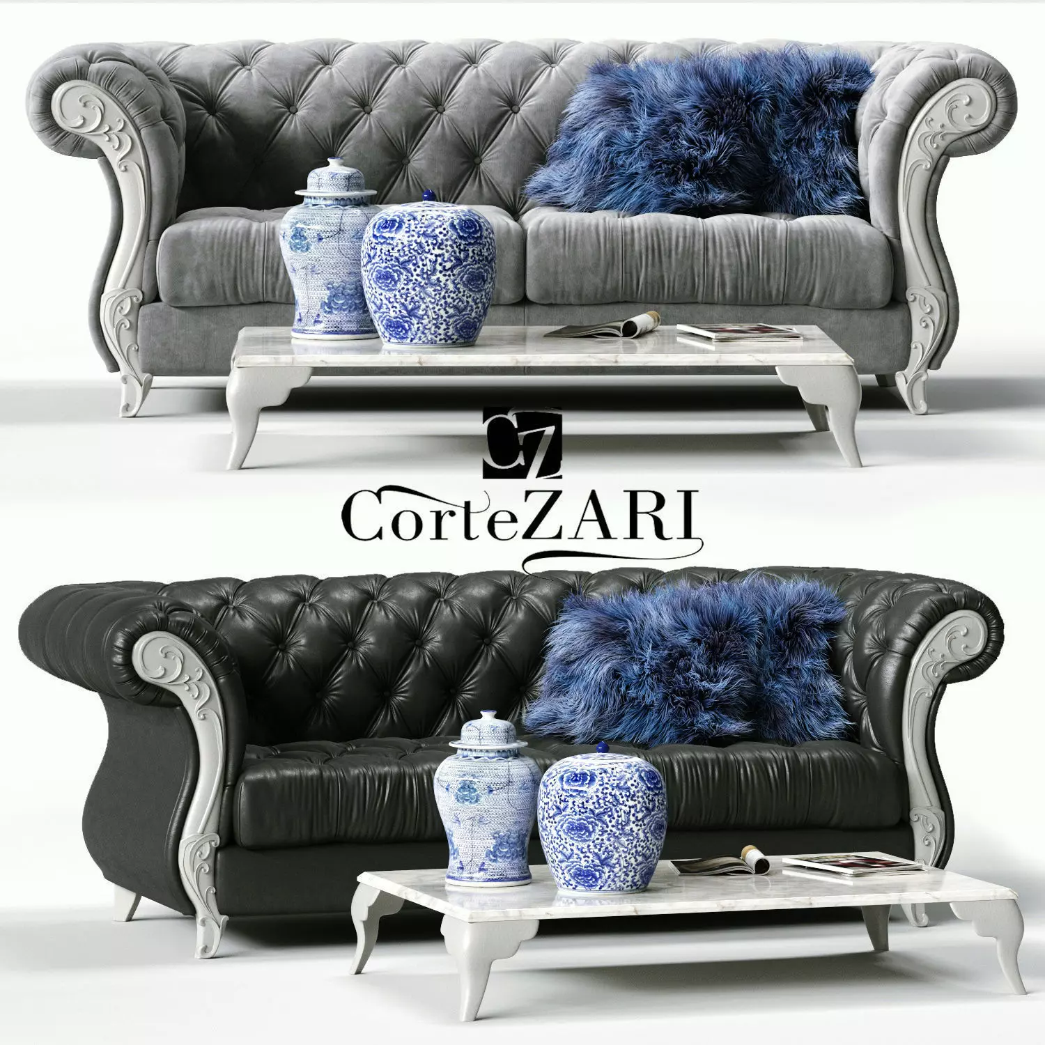CorteZARI GABRIEL Sofa 3D model_0