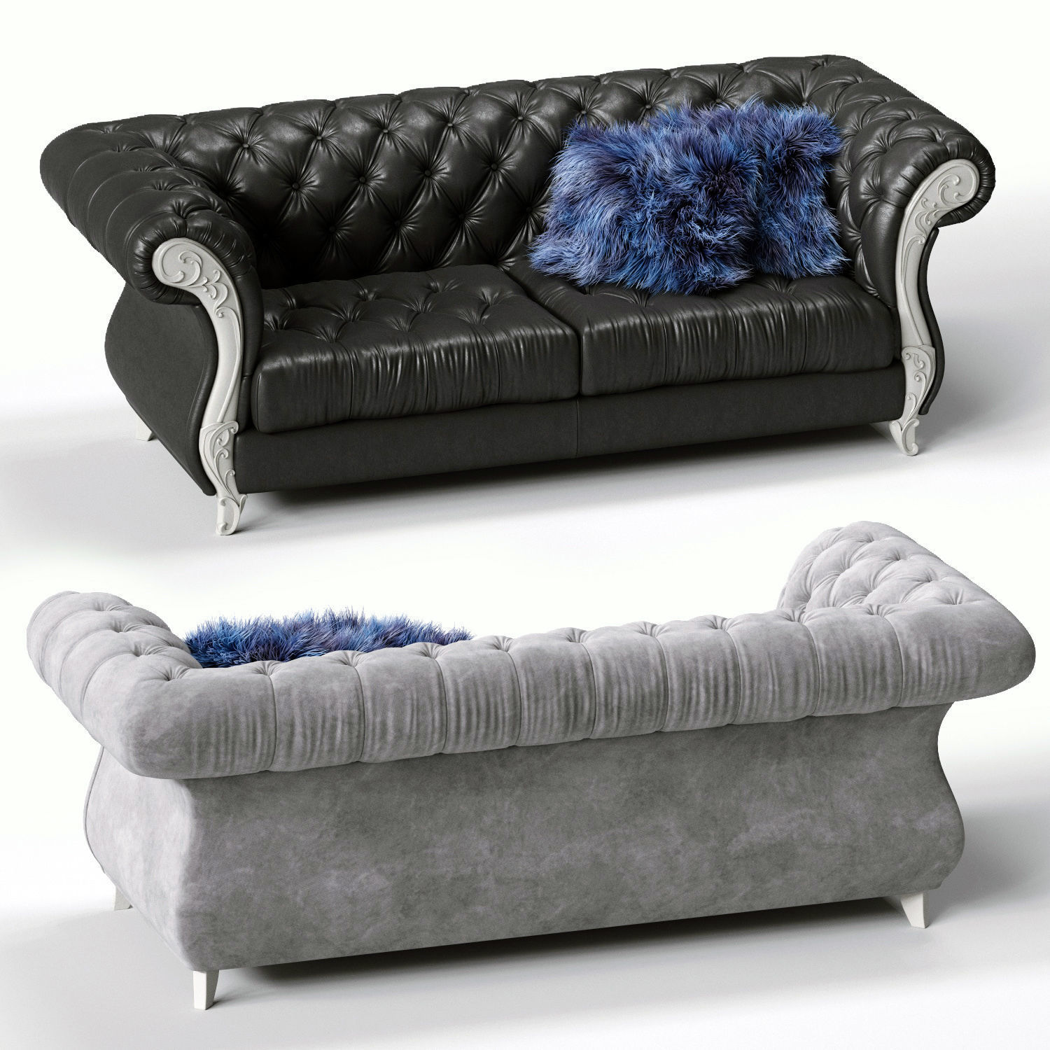 CorteZARI GABRIEL Sofa 3D model_2