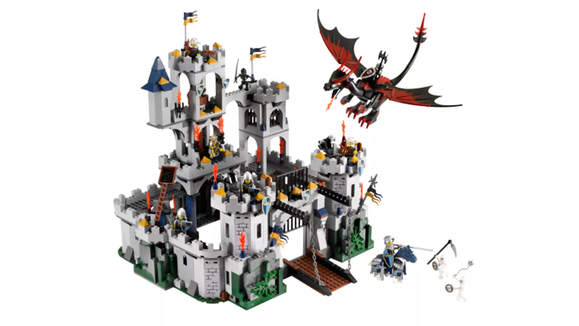 TwindBricks3D - 7094 King Castle Siege 3D print model