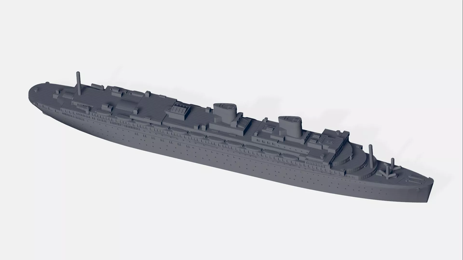 SS Rex 3D print model
