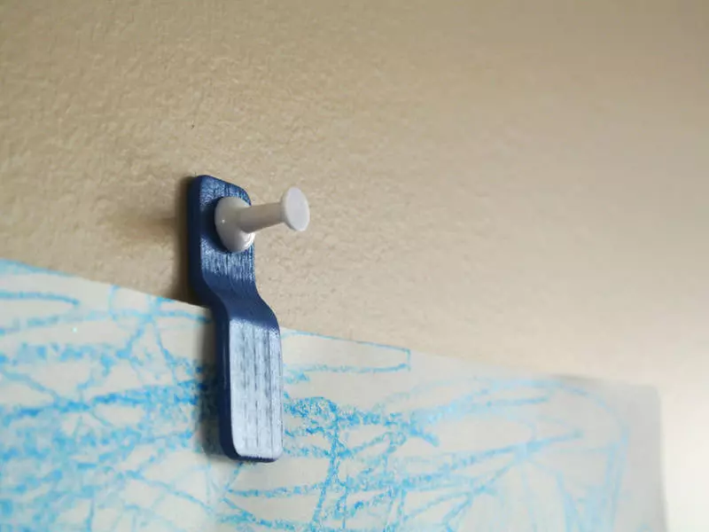 Wall mount paper clip Free 3D print model