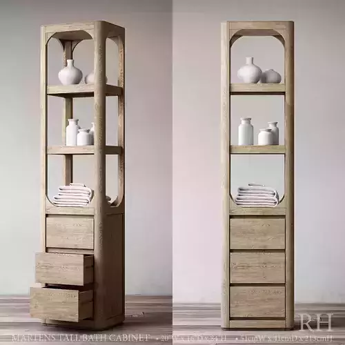 MARTENS TALL BATH CABINET