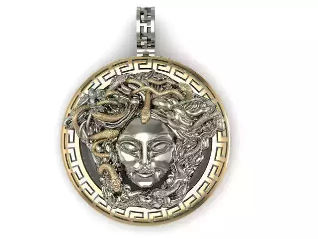 medusa pendant 