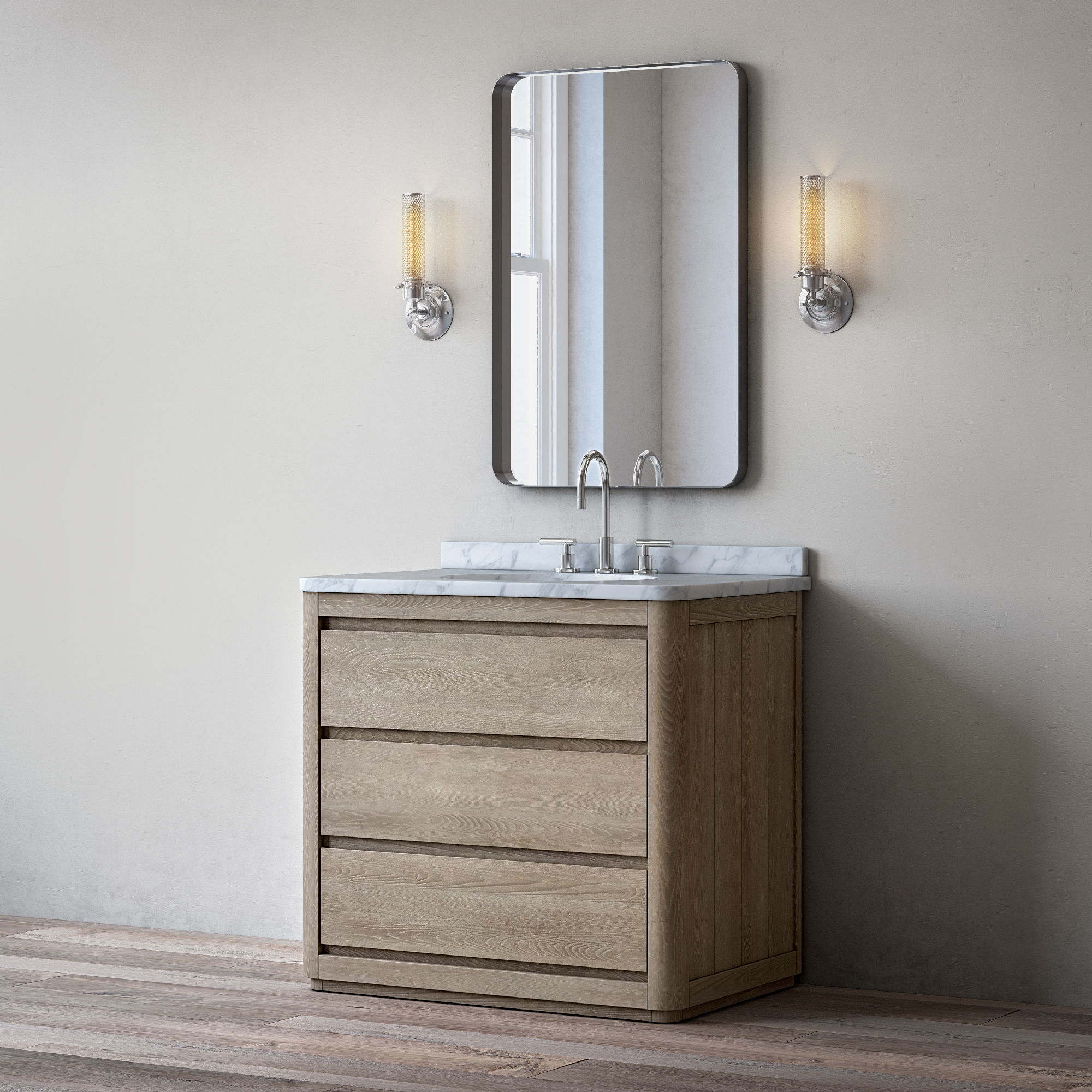 MARTENS SINGLE VANITY 3D model_1