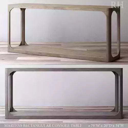 MARTENS RECTANGULAR CONSOLE TABLE