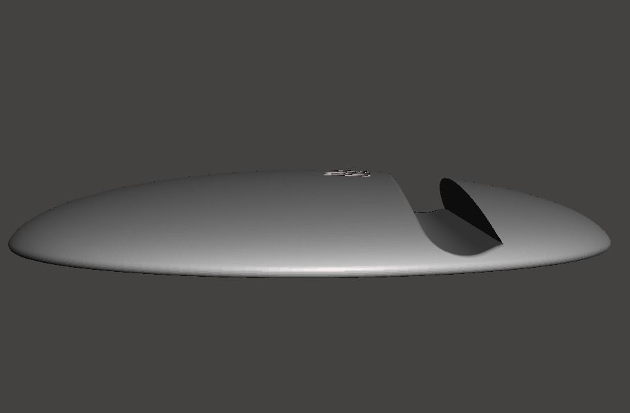 iPad Air2 stand Ufo 3D print model_1