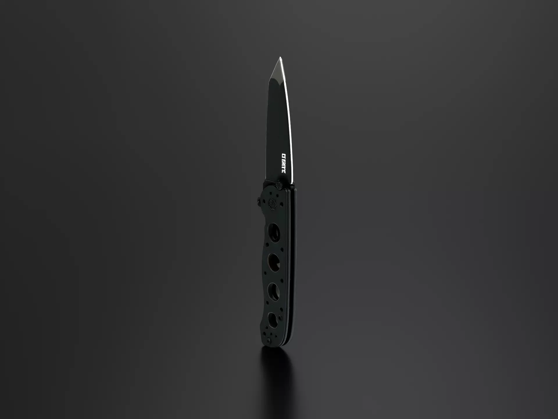 Folding Tactical M16 Knife 3D print model