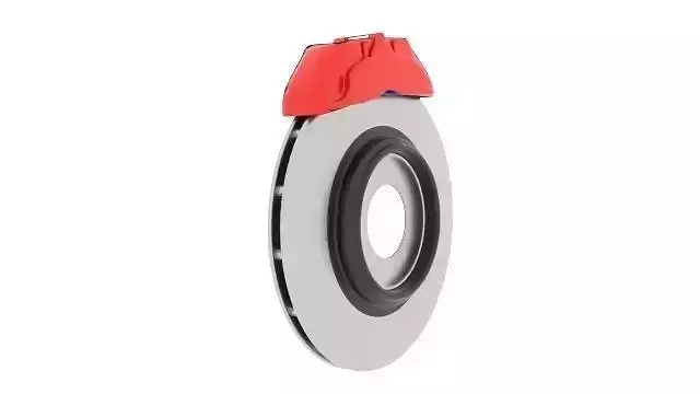  Brake Rotor  Low-poly 3D model
