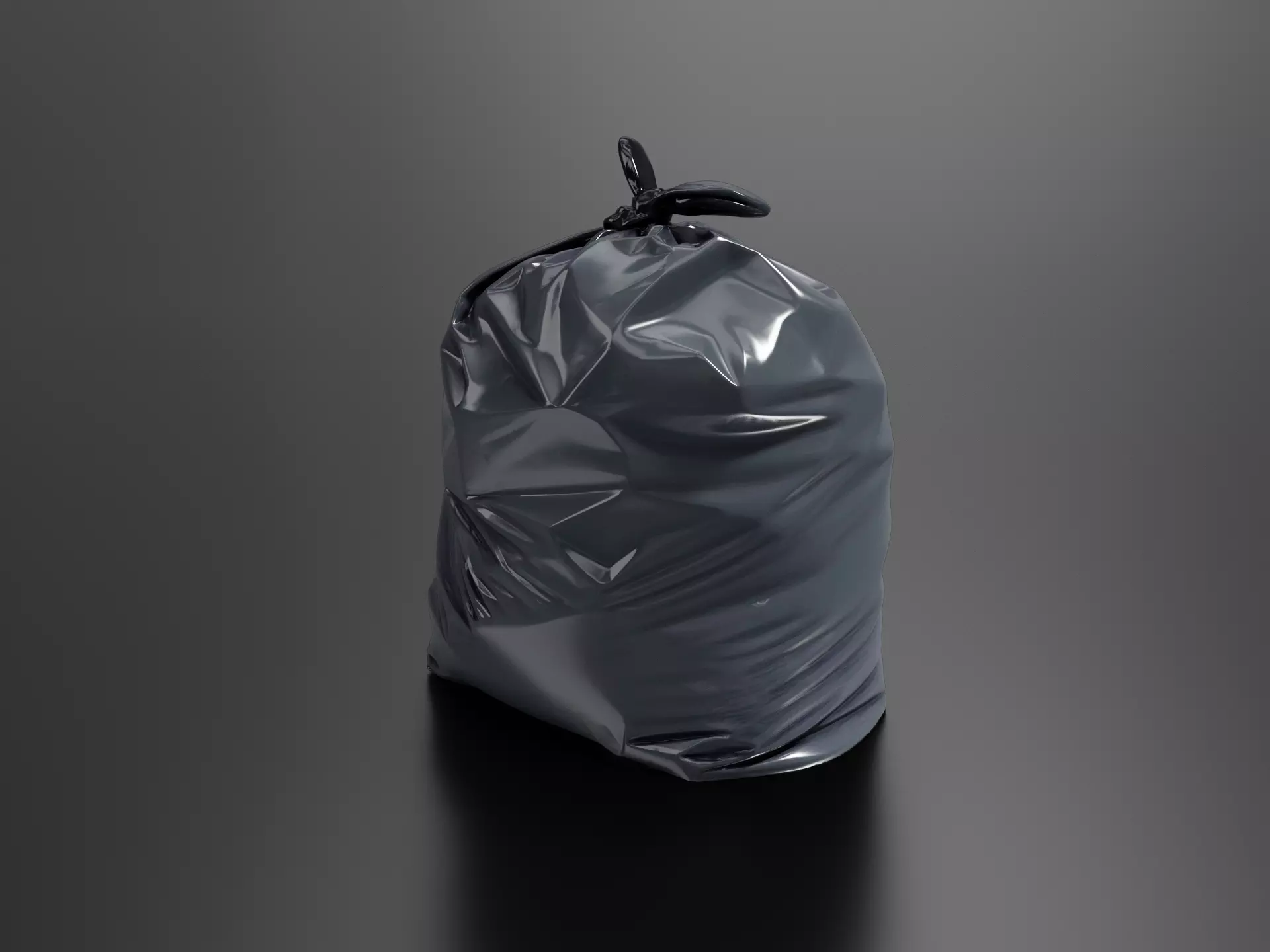 Garbage bag 05 3D print model