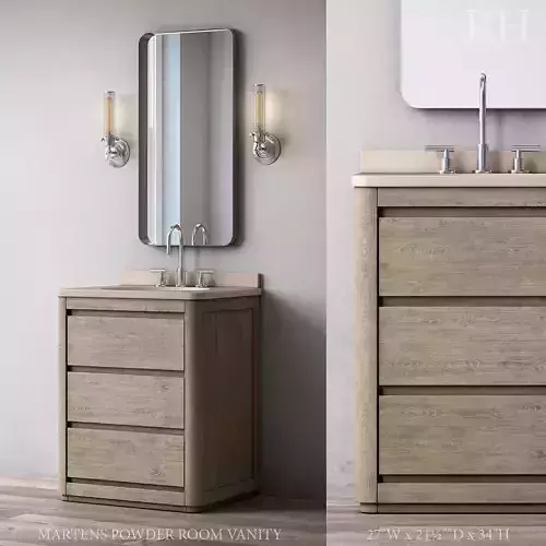 MARTENS POWDER ROOM VANITY