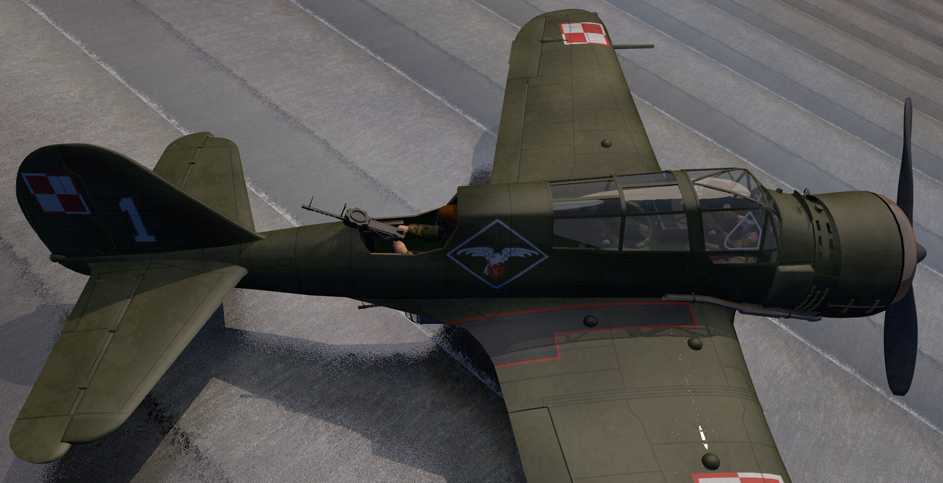 PZL P-23 Karas 3D model_9