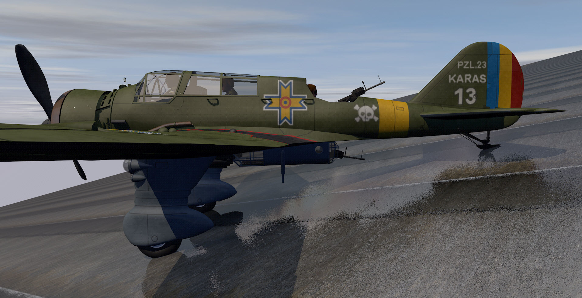 PZL P-23 Karas 3D model_2