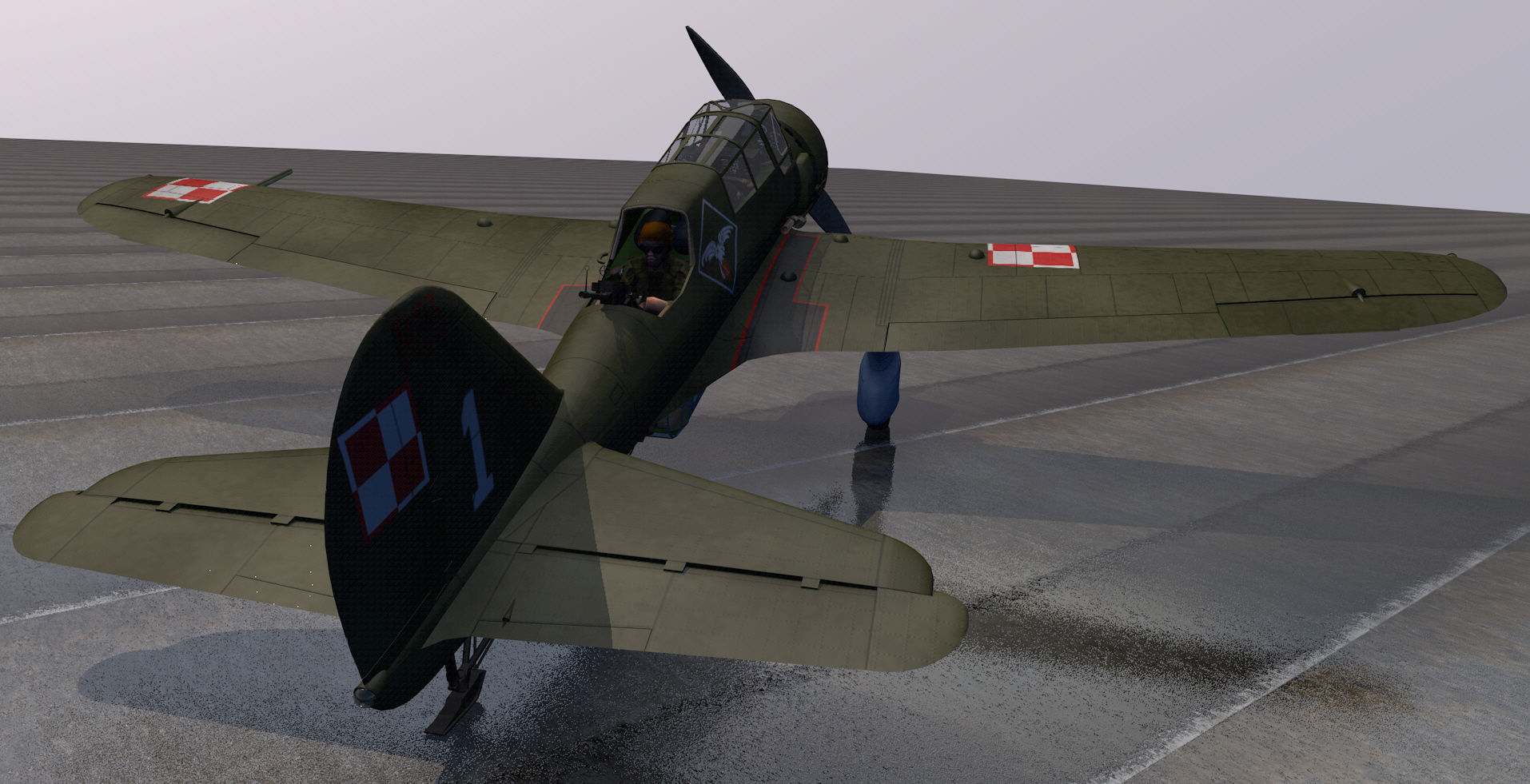 PZL P-23 Karas 3D model_10