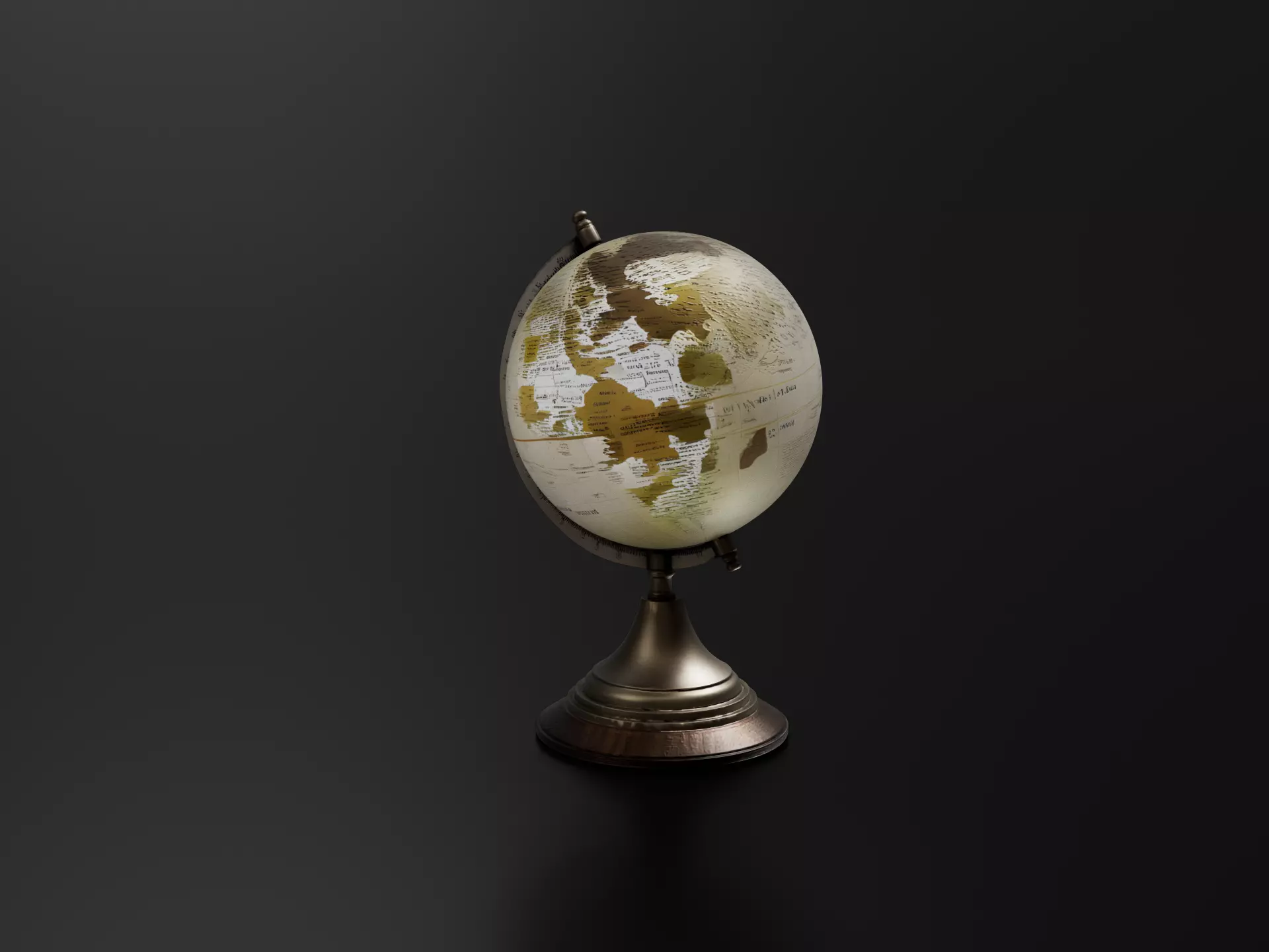 globe 1 3D print model