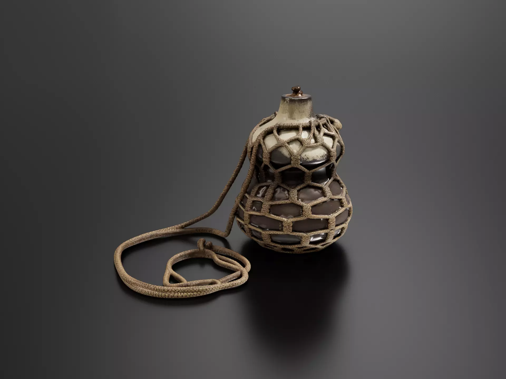 gourd bottle 3D print model