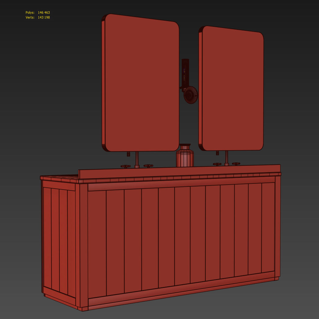 MARTENS DOUBLE VANITY 3D model_8