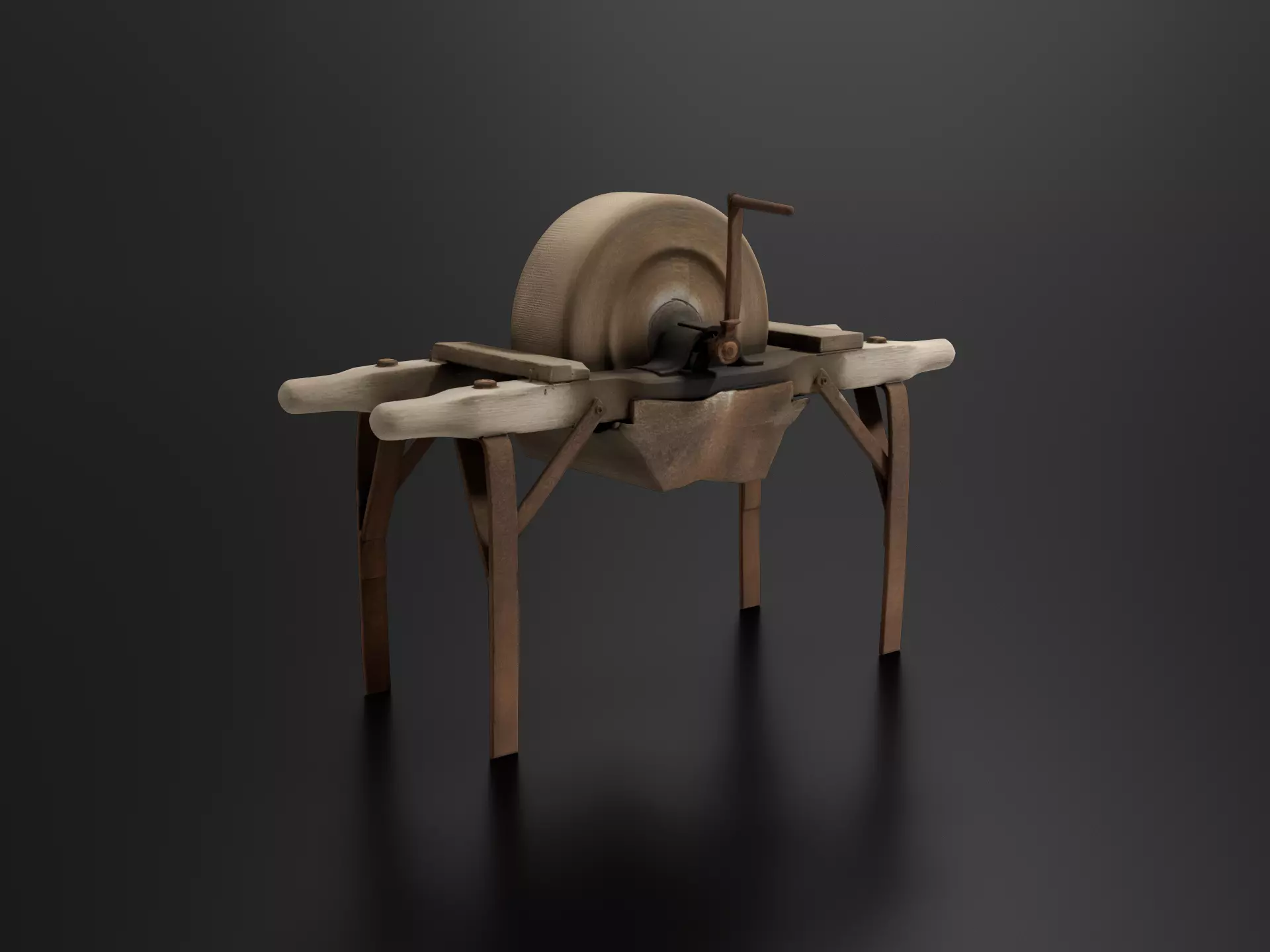 Grinding Stone 3D print model