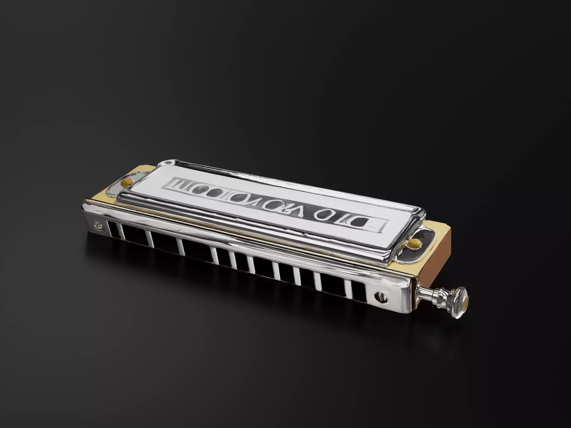 Harmonica 3D print model