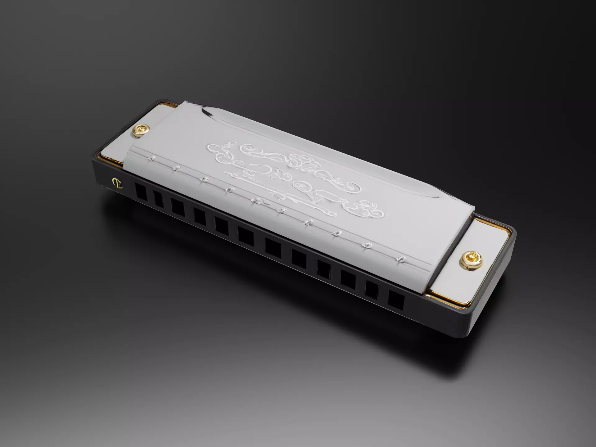 Harmonica 2 3D print model
