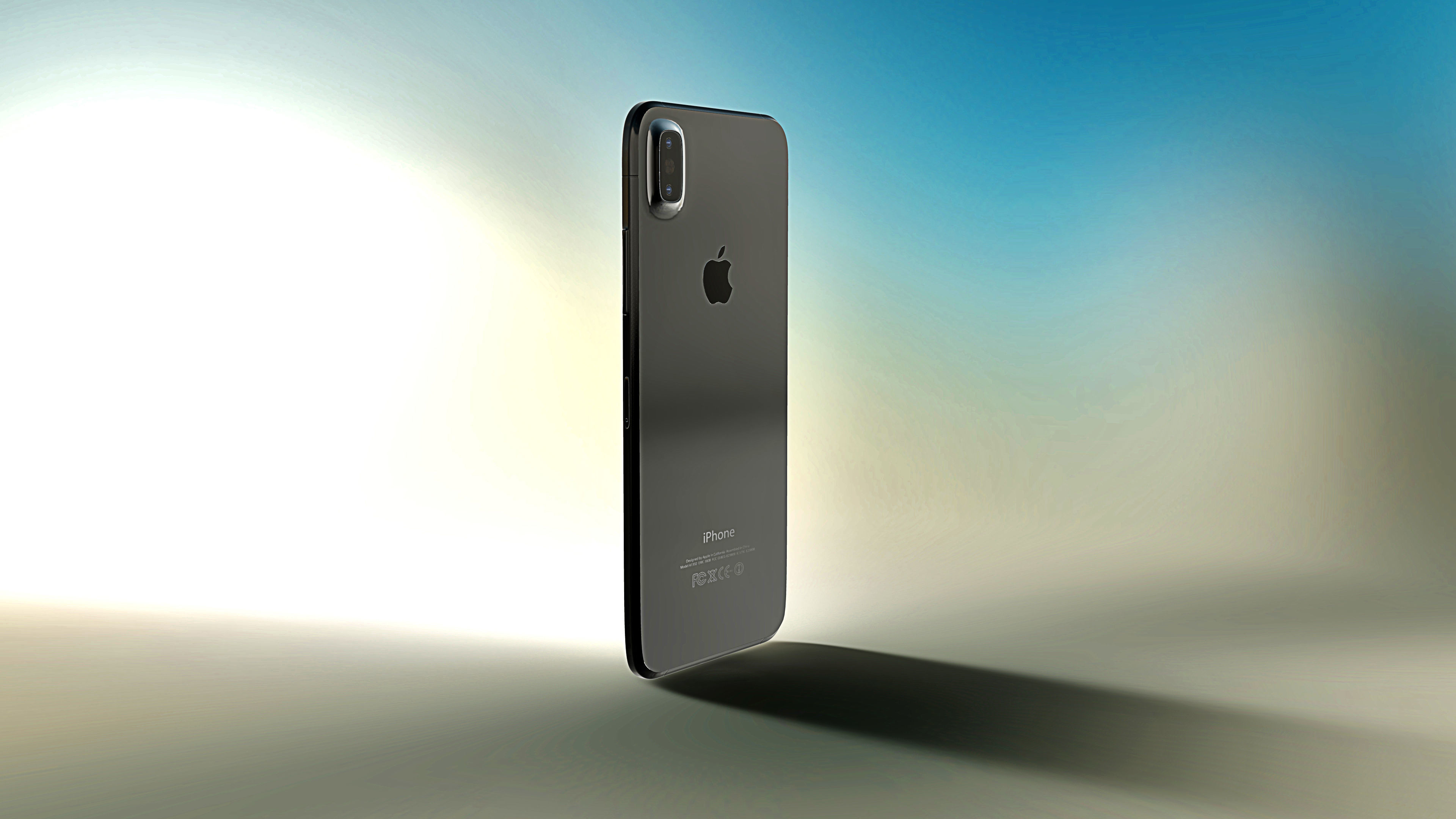 Apple iPhone 8 Leaked Model Low-poly 3D model_7