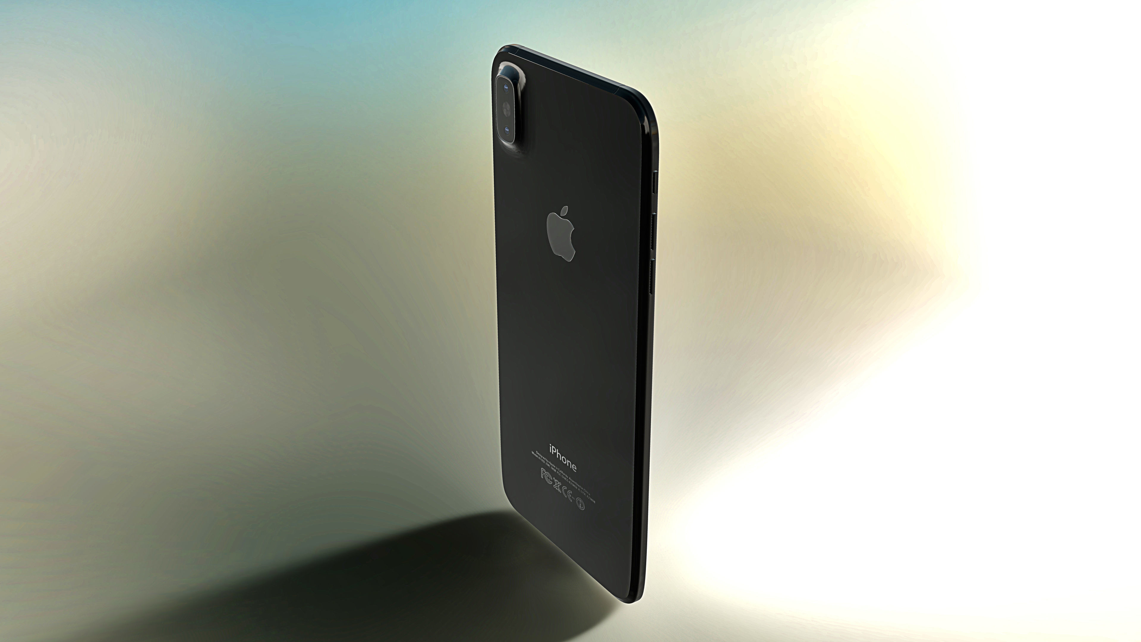 Apple iPhone 8 Leaked Model Low-poly 3D model_4