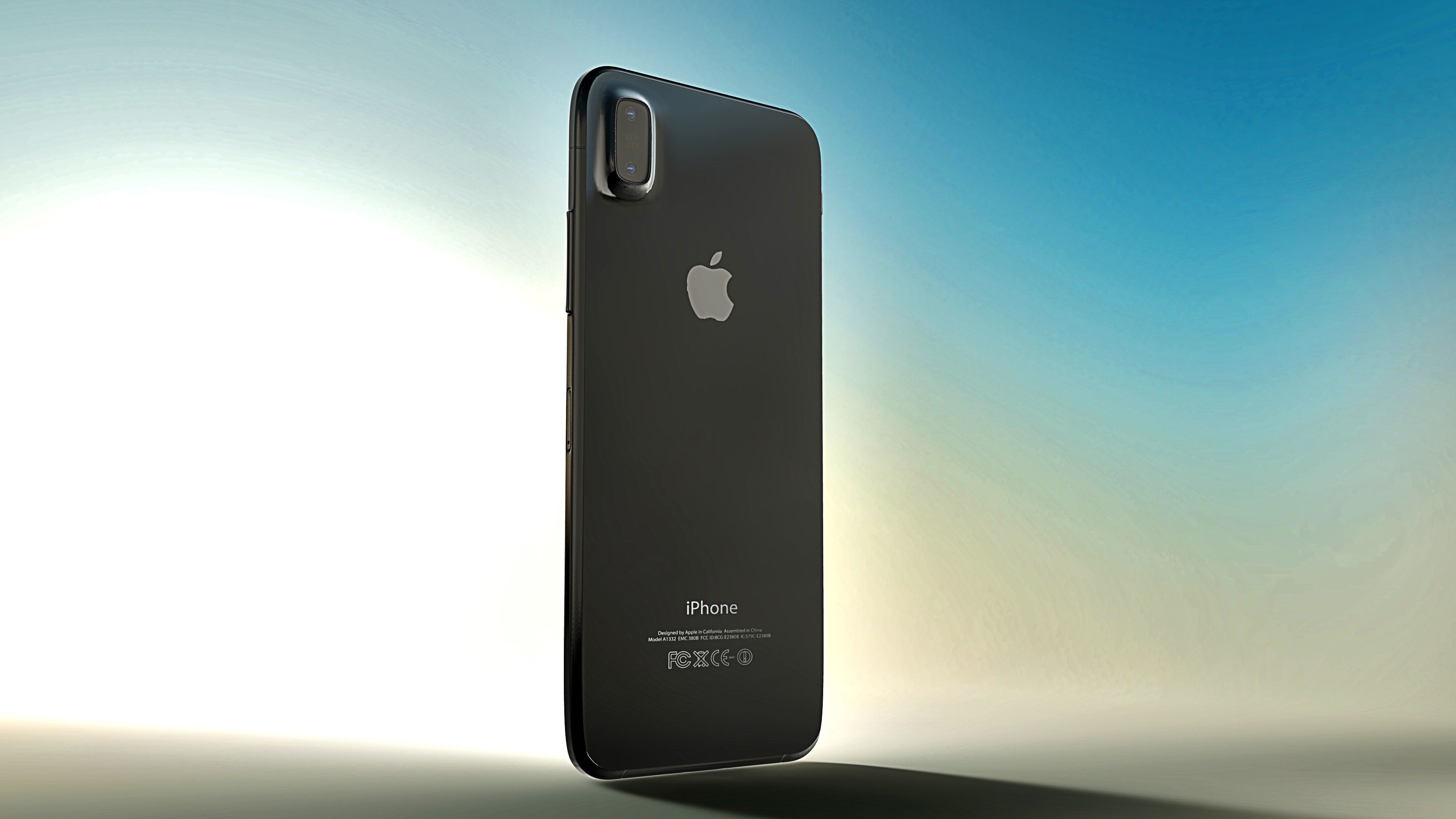 Apple iPhone 8 Leaked Model Low-poly 3D model_6