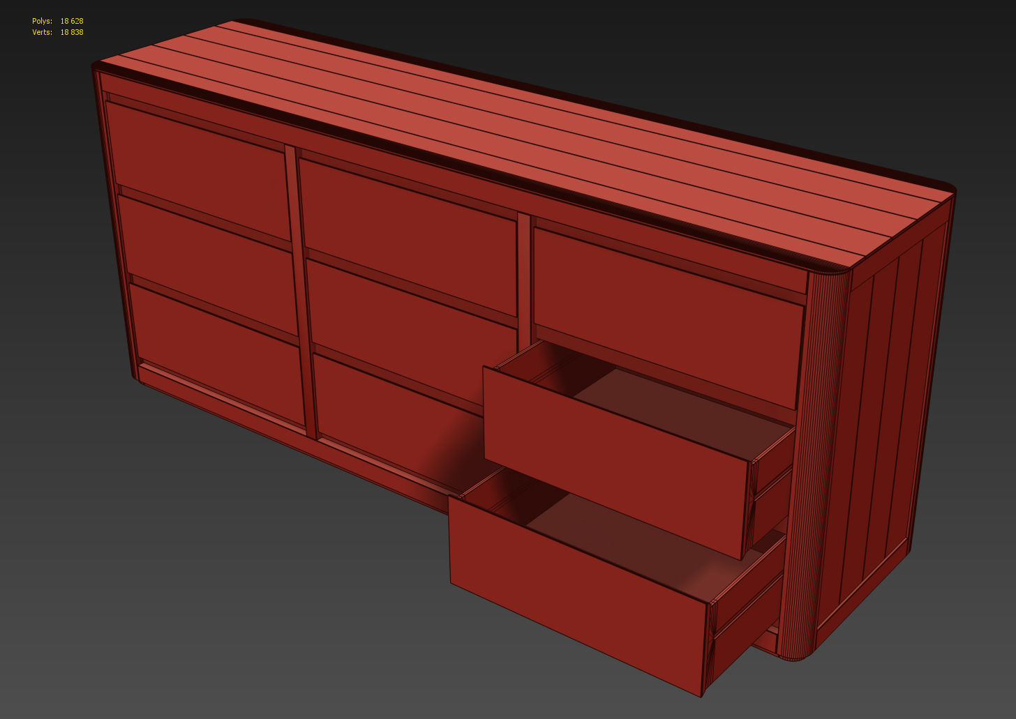 RH MARTENS 9-DRAWER DRESSER 3D model_6