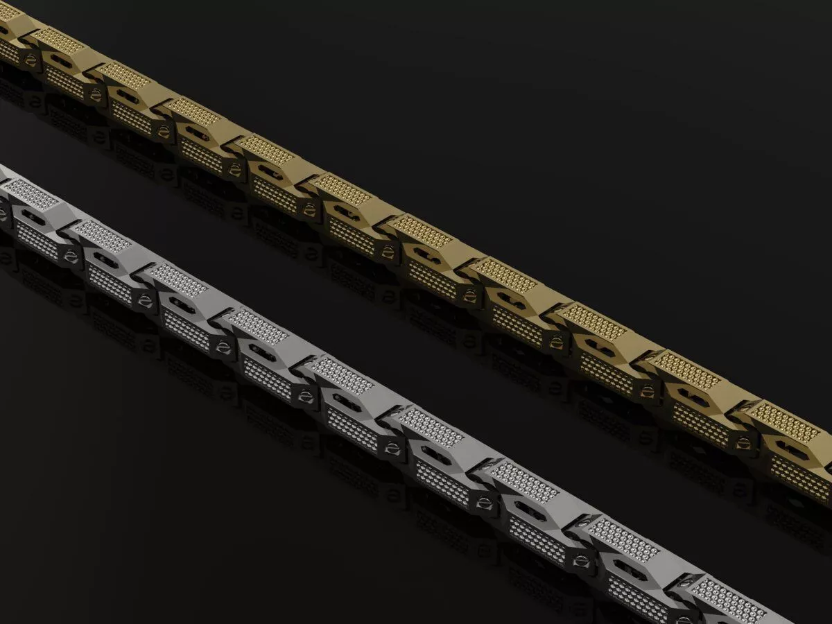 Chain Luxury Jewelry Gold 3D print model
