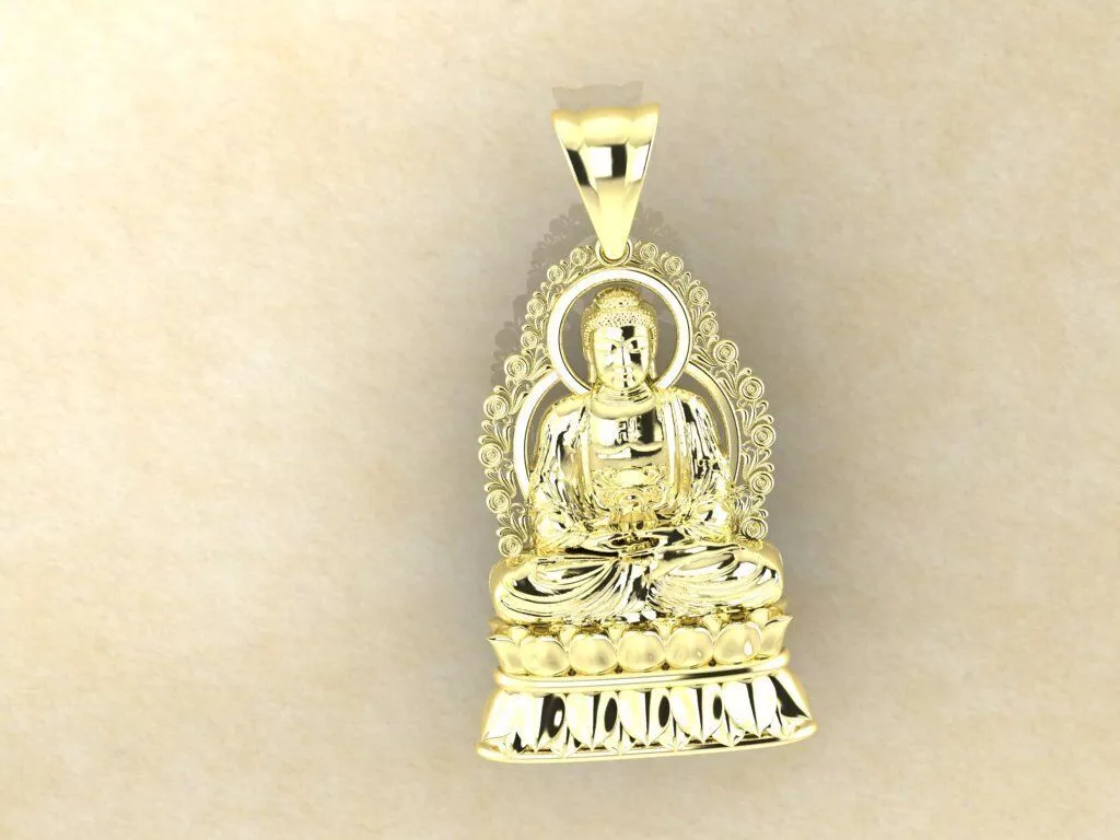 Buddha Pendant 3D print model