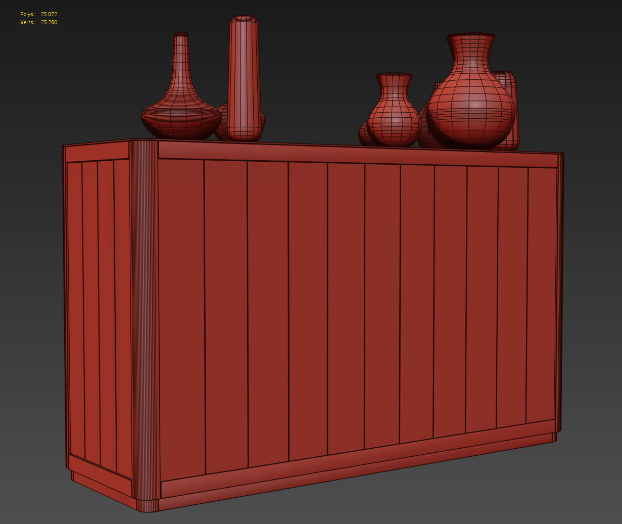 MARTENS 8-DRAWER LARGE DRESSER 3D model_5