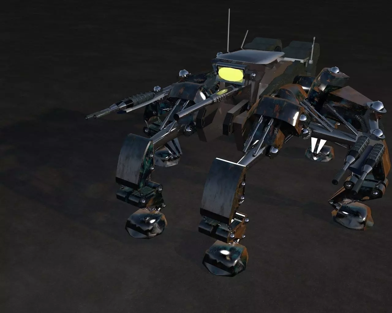 Heavy Droid  3D model_0