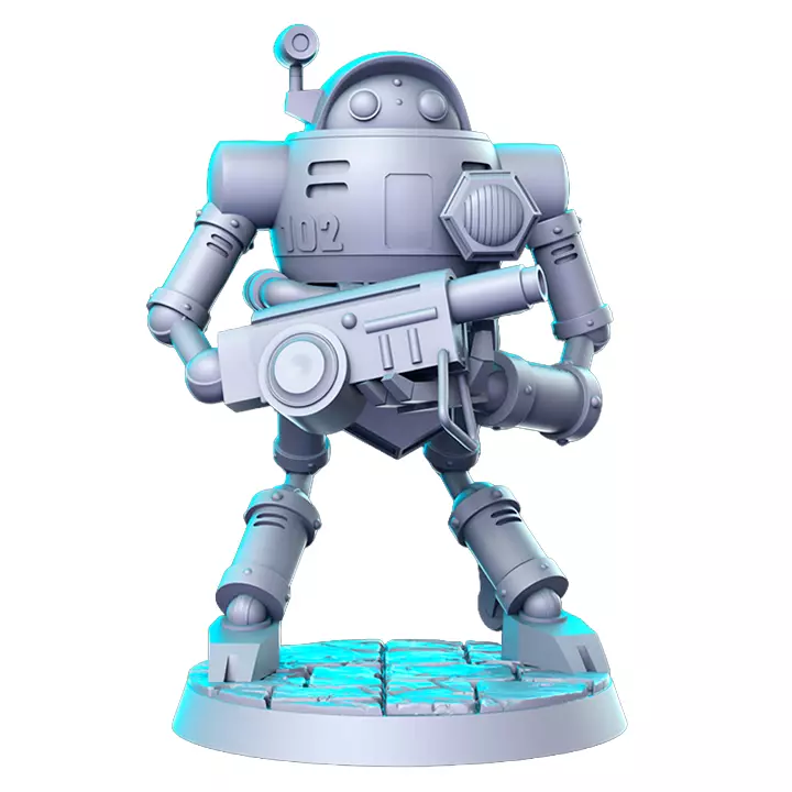 Gamma Sonic Sega X - Tabletop RPG Miniature 3D print model