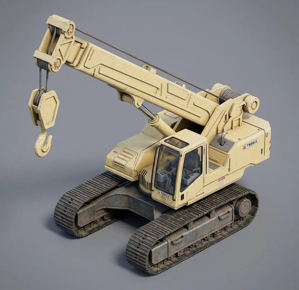Crane 3D MODEL 3D print model