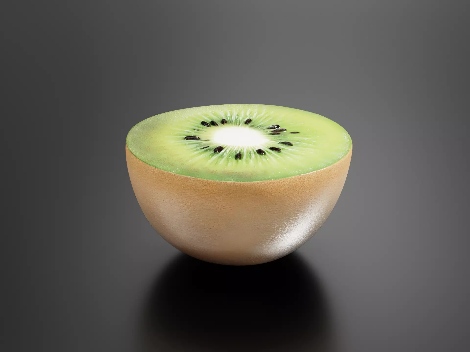 kiwi fruit 02 3D print model