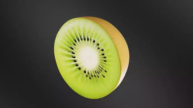 kiwi fruit 03 3D print model 6