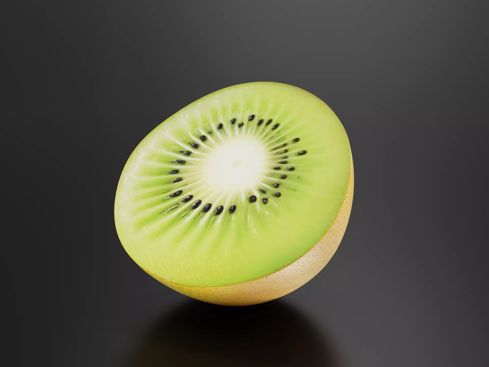 kiwi fruit 03 3D print model