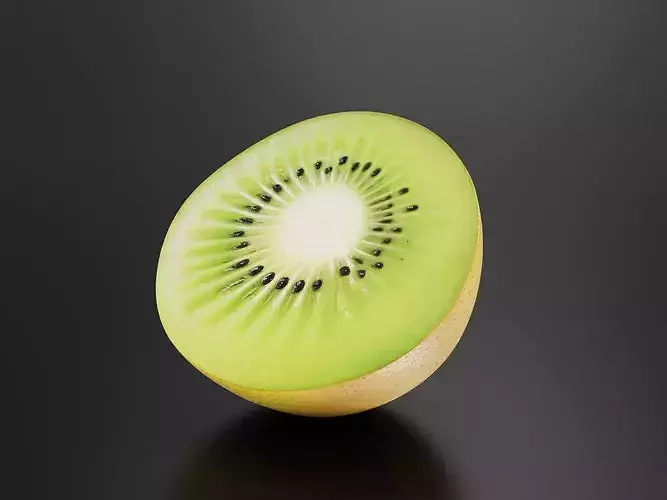kiwi fruit 03 3D print model