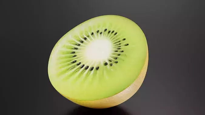 kiwi fruit 03 3D print model 2