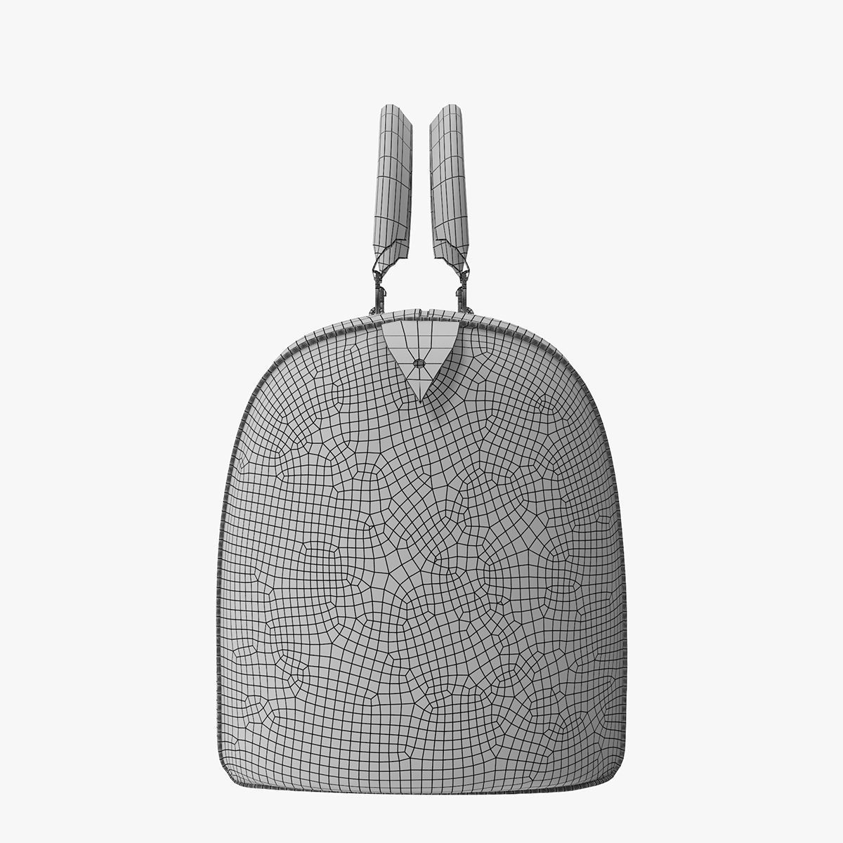 Louis Vuitton Speedy Bag Checker 3D model_15