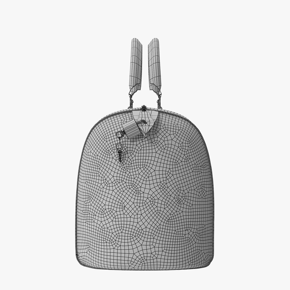 Louis Vuitton Speedy Bag Checker 3D model_16