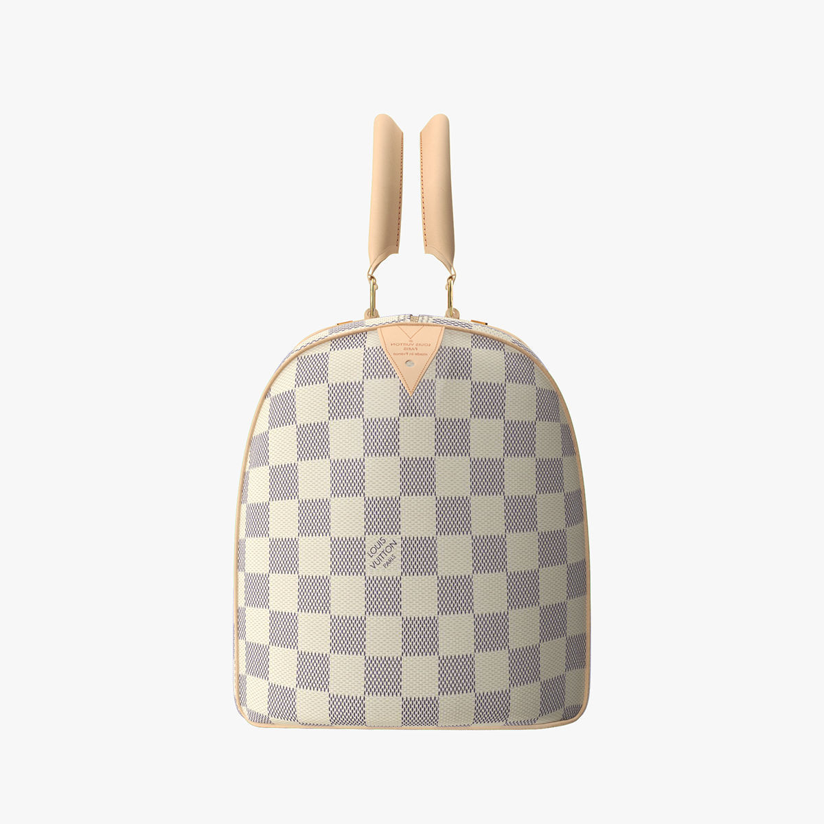 Louis Vuitton Speedy Bag Checker 3D model_11