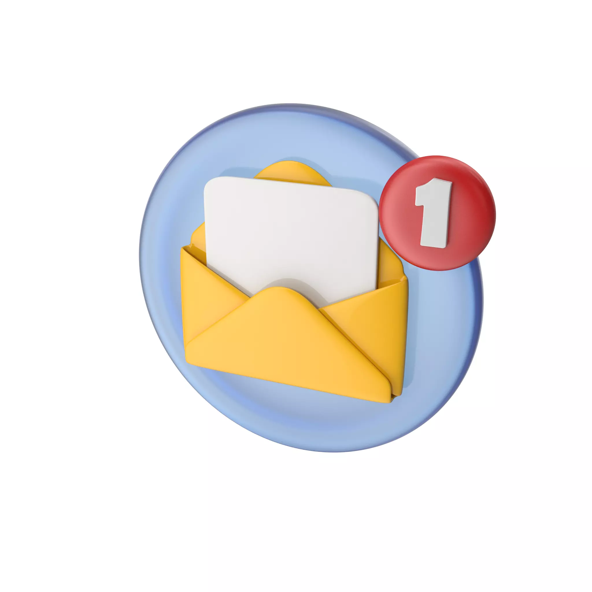 Mail Message Sign 3D model