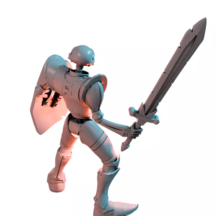 Sir Daniel Fortesque VI - Scale Tabletop Model 3D print model